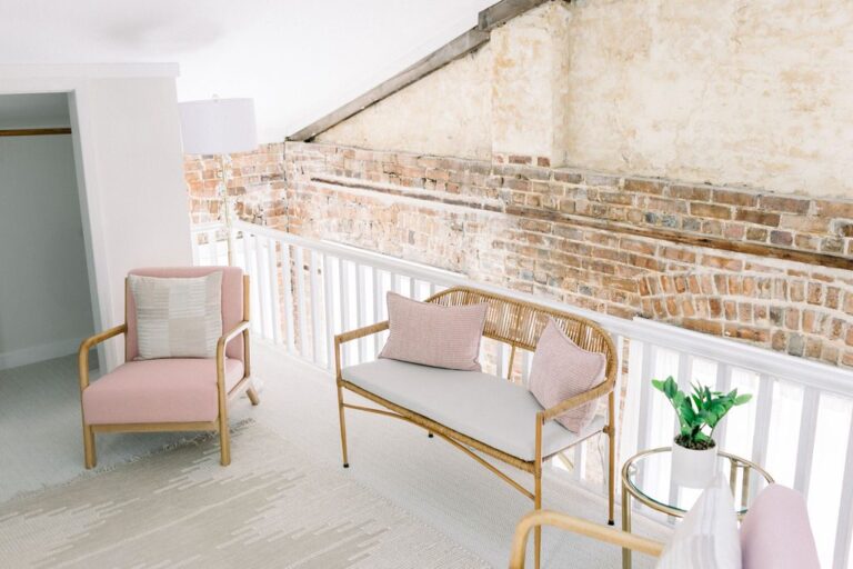 Seating on The Loft balcony